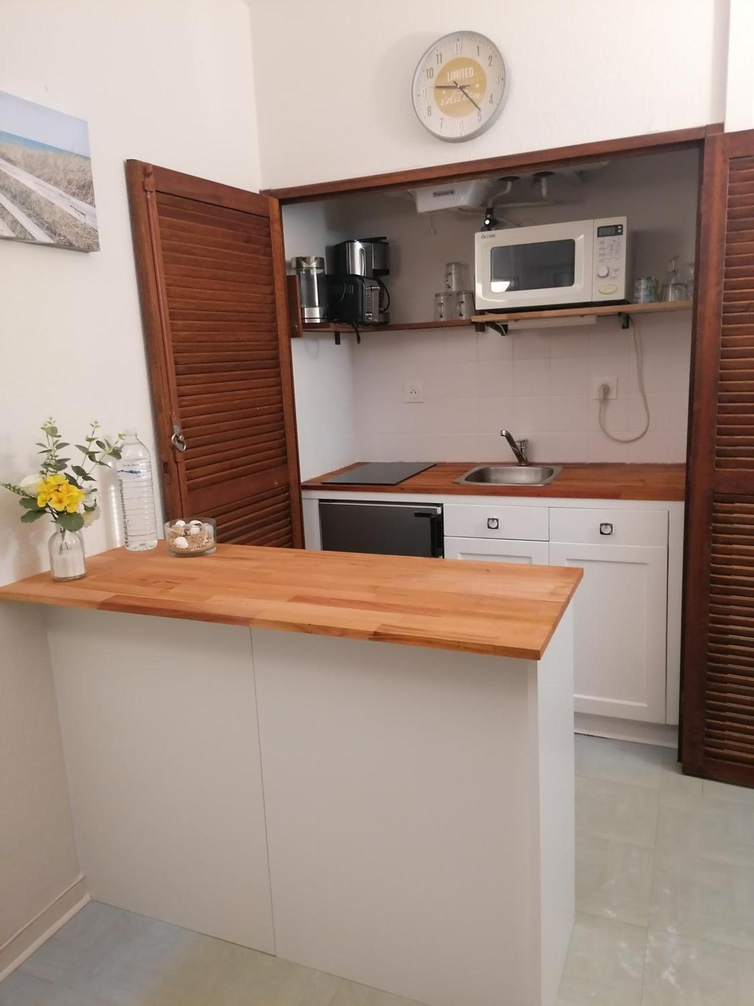 Agreable Studio Avec Terrasse A150M De La Plage Daire Saint-Georges-de-Didonne Dış mekan fotoğraf